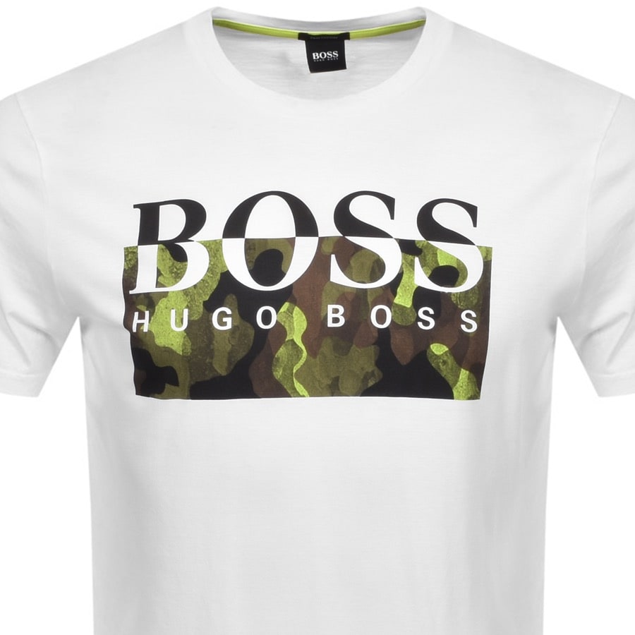 Alternative Image for ProductBOSS Thady 1 T Shirt White2